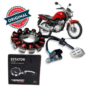 Imagem de Estator Magneto Servitec Honda CG 125 Fan 125 (09-15) 12 Bobinas