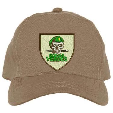 Imagem de Boné Kaluapa Boinas Verdes, Bege, Único, Unissex