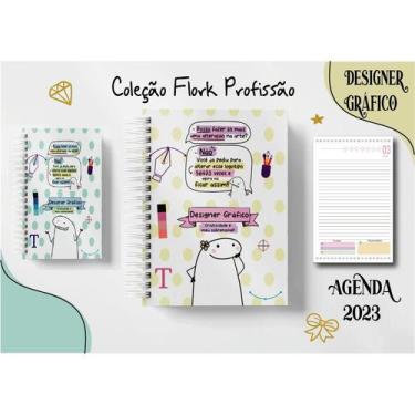 Imagem de Agenda Flork personalizada 2024 - Artes da Gutti