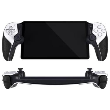Imagem de PlayVital Conjunto de alças antiderrapantes premium para PS Portal Remote Player com botões de gatilho, capa de controle de conforto melhorado para acessórios PS Portal - Padrão diamante hexagonal