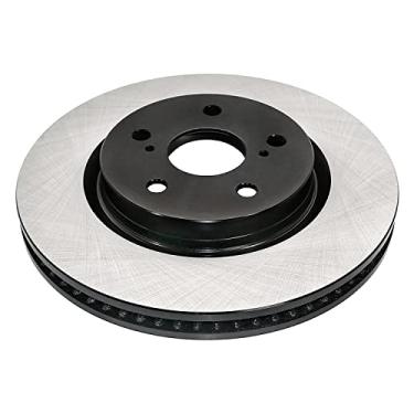 Imagem de Durago Disco de freio dianteiro ventilado série Titanium BR90163602 compatível com modelos selecionados Toyota Camry 18-22