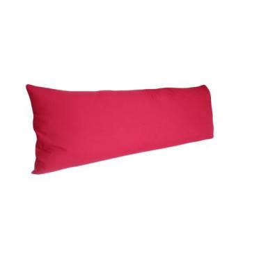 Imagem de Fronha para Travesseiro de Corpo Xuxão 140x50 - HAPPY LINE, Vermelho