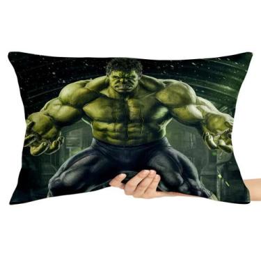 Imagem de Capa Travesseiro fronha com ziper 50x70  Hulk verde - Empório Dutra
