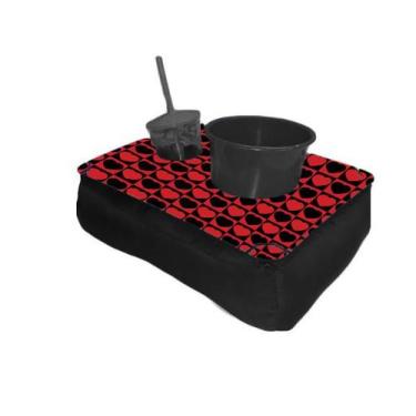 Imagem de Almofada Pipoca com Balde + 1 Copo Personalizada Criativa - Deluzz, Co