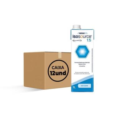 Imagem de Isosource 1.5K Cal/ML Litro (CX C/12 Litros) - Nestlé