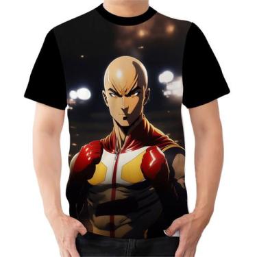 Imagem de Camiseta Camisa Ads  One Punch Man Saitama Anime - Fabriqueta, GG