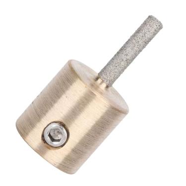 Imagem de BIT DE MOEDOR DE DIAMANTE CERÂMICA FERRAMENTA ABRASIVA DE MOAGEM DE VIDRO PARA INTERIOR MOEDOR DE VIDRO DE DIAMANTE ADEQUADO PARA TODOS OS TIPOS DE TELHA DE VIDRO PEDRA CROMADA