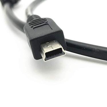 Imagem de Master Cables Substituição para cabo USB A para Mini-B de 5 pinos, compatível com discos rígidos externos, leitores de MP3, celulares, câmeras digitais, compatível com disco rígido portátil Western