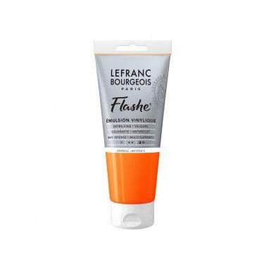 Imagem de Tinta Acrílica Lefranc Bourgeois Flashe 80ml S1 476 Japanese Orange - 
