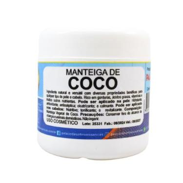 Imagem de Manteiga de Coco (Uso Cosmético)  100 g - Palácio das Artes e Essência