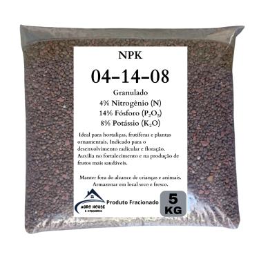 Imagem de Heringer Fertilizante NPK 04.14.08 Pacote 5kg