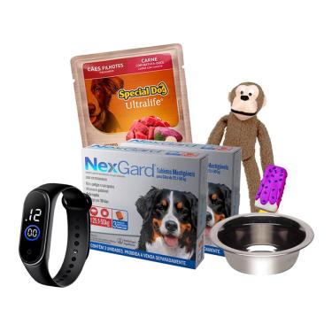 Imagem de Kit 2 Nexgard Antipulgas Cães 25,1 A 50KG c/ 3 + Brinde