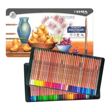 Imagem de Lapis De Cor Lyra Rembrandt Polycolor 72 Cores