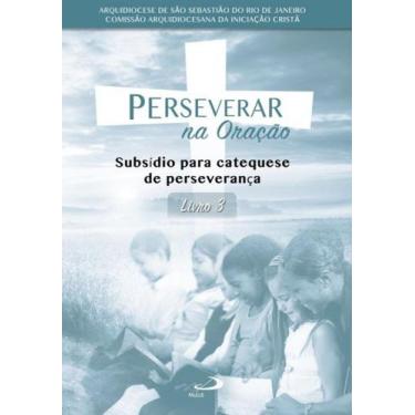 Imagem de Perseverar na oração - subsídio para catequese de perseverança - livro