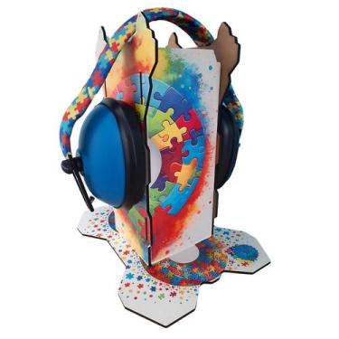 Imagem de Suporte E Abafador De Ruido Autistas Infinity Color 11 Db - Reidopendr
