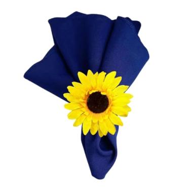 Imagem de Porta Guardanapos Girassol De Mesa Posta Junina Decorativo