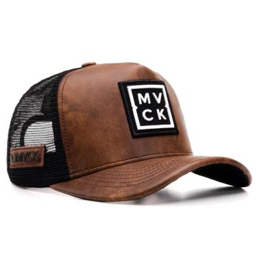 Imagem de Boné Madrid Trucker Couro MVCK-Masculino