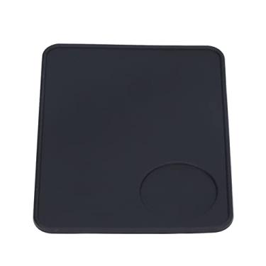 Imagem de Tapete de Tampamento de Coffee - Ble Ble Black Silicone Non Slip Coffee Canto Tapete