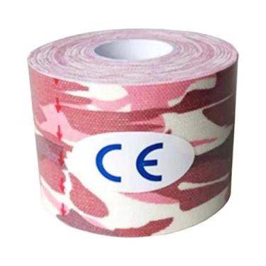 Imagem de Fita De Cinesiologia Impermeável E Respirável De 2 Tamanhos Para Recup