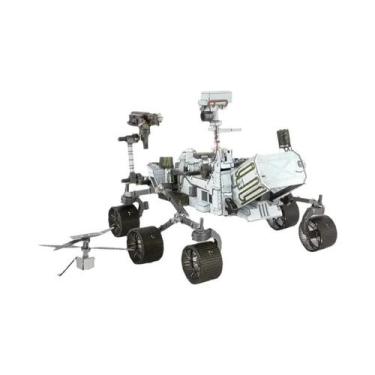 Imagem de Quebra-cabeça UFO De Metal 3D DIY Modelo De Montagem De Nave Espacial 