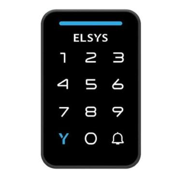 Imagem de Fechadura Digital De Sobrepor Dance Esf-Ds910V Preta Elsys