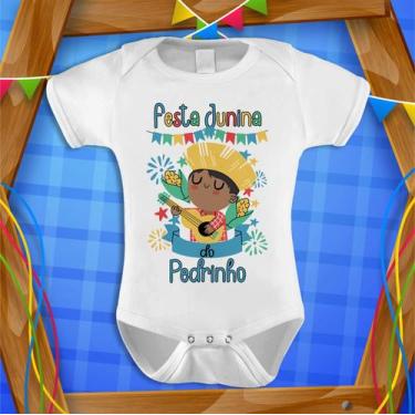 Imagem de Body Pesonalizado Festa Junina São João Bebê Mesversário Unissex - Bel