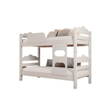 Imagem de Beliche Kênia Solteiro Branco - Carmolar Móveis