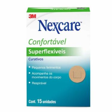 Imagem de Curativos Superflexíveis Redondos Nexcare 15 Unidades