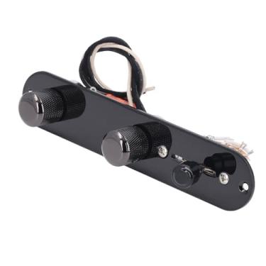 Imagem de Acouto Placa de Controle de Guitarra Carregada Switch de 3 Vias para Telecaster Electric Guitar Peças Com Acessórios