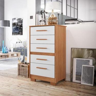 Imagem de Cômoda 5 Gavetas 104,5 X 55 Cm Primacy - Batrol Móveis