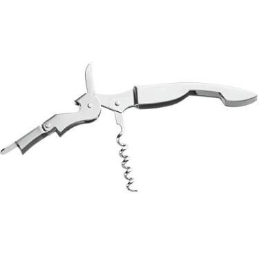 Imagem de OCS Parts Saca-rolhas para garçons de série profissional | Abridor de chave de vinho de aço inoxidável com capa de alumínio para casas, festas, garçons, garçons, restaurantes e vinícolas