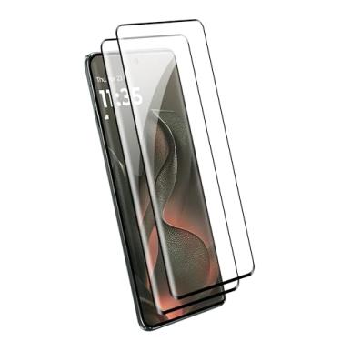 Imagem de Suttkue Película protetora de tela para Motorola Moto Edge 2025/Moto Edge 60 Fusion (não plus+), rigidez 9H, antirarranhões, vidro temperado 3D, compatível com capas, (pacote com 2)