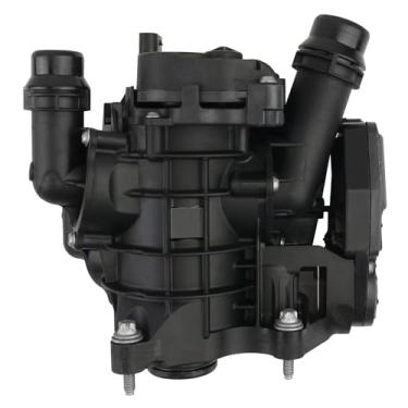 Imagem de 11538642560 Termostato de refrigeração de motor de substituição compatível com BMW 3' 5' 6' 7' G01 G02 G05 G06 G11 LCI G12 LCI G20 G21 G28 G29 G30 G31 G32 GT X3 X4 X5 x 6 Módulo de gerenciamento de