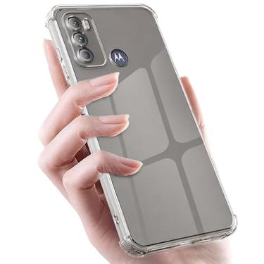Imagem de Capa Case Protetora Anti Impacto Celular TPU Compatível Motorola Moto G60 Transparente Premium