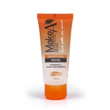 Imagem de Sabonete Facial Primer Vitamina C e Ácido Hialurônico Make A 100ml - A