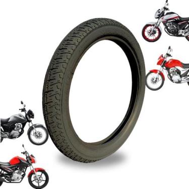 Imagem de Pneu Moto 2.75-18 Dianteiro CG Titan Fan Start - Black Tyres