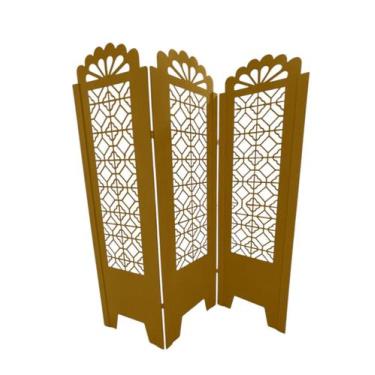 Imagem de Biombo Trabalhado 3 Folhas sem Pezinhos - JL RIBEIRO