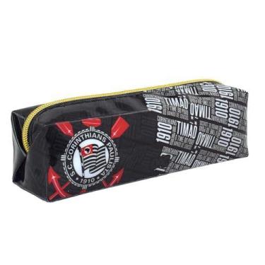 Imagem de Estojo Simples Corinthians Pvc M Cristal - DAC