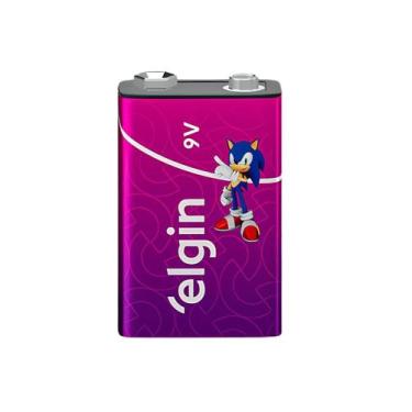 Imagem de Bateria Recarregavel Elgin 9V Blister Com 1