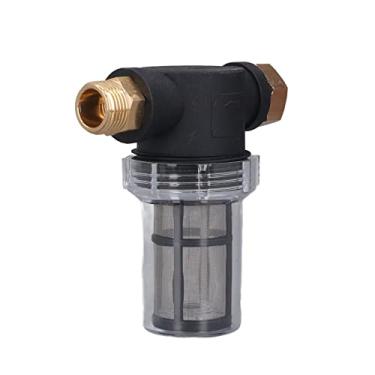 Imagem de Pssopp WHOUS HOUSE Sedimento Pré -filtro para Lavadora de Pressão Água de Entrada - Filtros Sedimentos e Detritos Se Encaixa na Torneira Padrão da Mangueira de Jardim Plástico de Engenharia