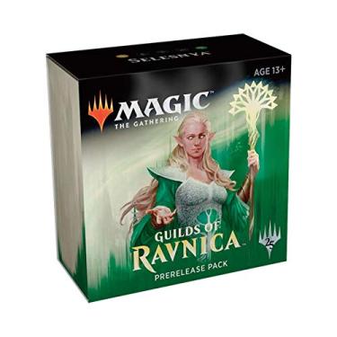 Imagem de Magic The Gathering: MTG: Pacote de pré-lançamento Guilds of Ravnica Selesnya (promoção pré-lançamento + 6 boosters + contador spindown d20)