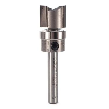 Imagem de Whiteside Router Bits Fresa reta Keller K41 com diâmetro de corte de 1,5 cm (5/8"), comprimento de corte de 1,27 cm (1/2") e haste de 0,63