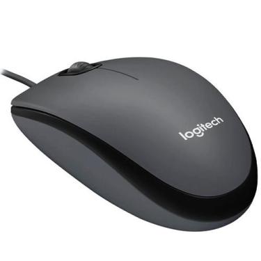 Imagem de Mouse Logitech M100 Ate 1.000 Dpi - Cinza