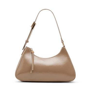 Imagem de Anne Klein Bolsa de ombro feminina East West, trufa