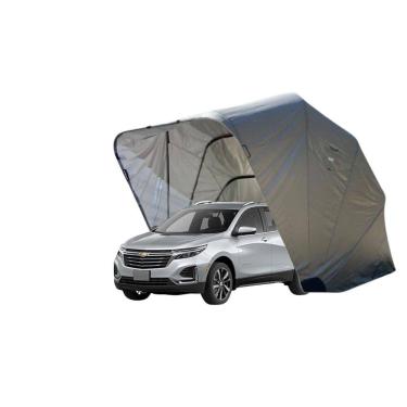 Imagem de Garagem Retrátil Iglucar Aluminizada Para Chevrolet Equinox– Linha Mar de Prata | Cobertura Dobrável para Carro com Proteção UV, Super Resistente.