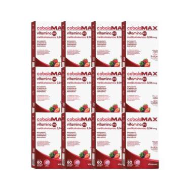 Imagem de Kit 12x Vitamina B12 Metilcobalamina 60 cpr - HERBAMED