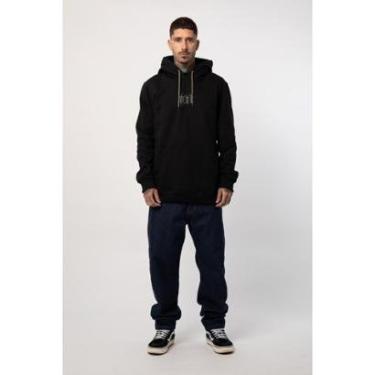 Imagem de Moletom Masculino Mcd Canguru Fechado Asas 3606 Cor:;Tamanho:P-Masculino