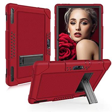 Imagem de Hoibon Capa para tablet Pritom M10 de 10 polegadas, compatível com crianças, com suporte, à prova de choque, para FANGOR F-X10/qunyiCO Y10/Voger priorpad X100/Digiland Tab Modelo: DL1036/Gateway 10.1