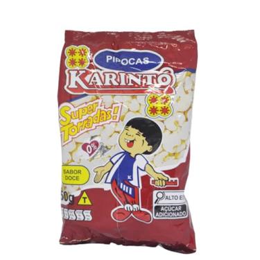 Imagem de Pipoca Super Torradas Sabor Doce 50gr Karintó (10 unidades)