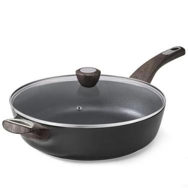 Imagem de Frigideira antiaderente SENSARTE com tampa 30cm 5L de indução